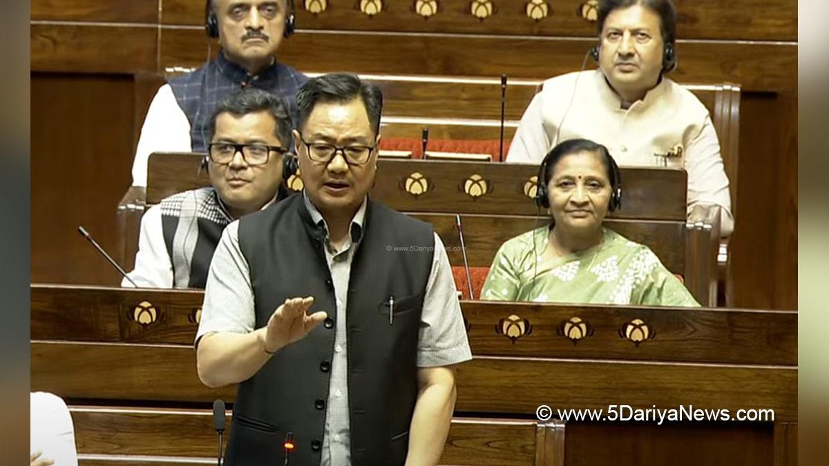 Kiren Rijiju, BJP, Bharatiya Janata Party, Union Minister of Law and Justice