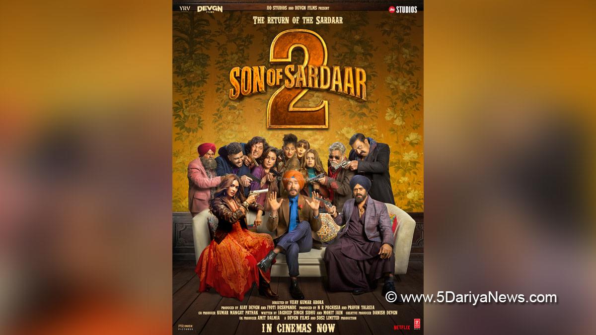 Ajay Devgn, Bollywood, Review, Entertainment, Mumbai, Actor, Cinema, Hindi Films, Movie, Mumbai News, Mrunal Thakur, Son of Sardaar 2, Son of Sardaar 2 Review