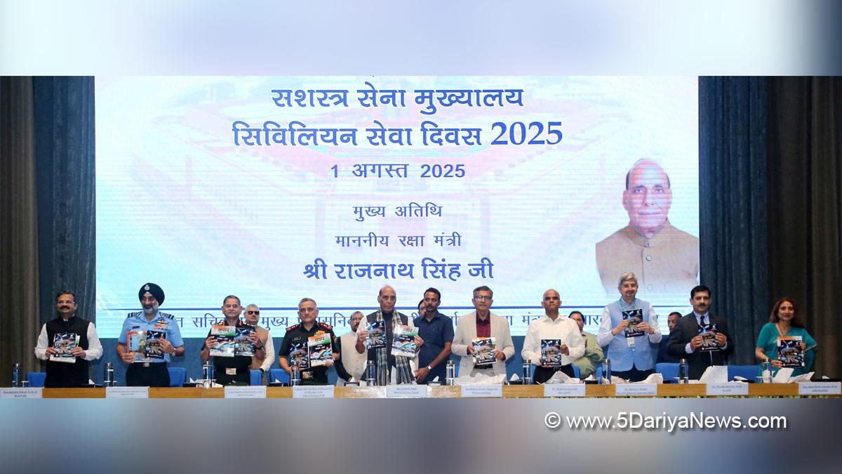 Rajnath Singh, Union Defence Minister, Defence Minister of India, BJP, Bharatiya Janata Party, Armed Forces Headquarters, AFHQ, Chief of Defence Staff, General Anil Chauhan, Chief of the Army Staff, General Upendra Dwivedi, Chief of the Air Staff, Air Chief Marshal AP Singh, Defence Secretary, Rajesh Kumar Singh
