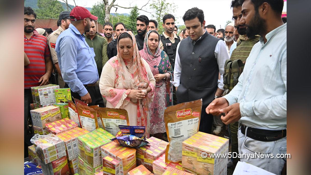 Sakeena Masood, Sakeena Itoo, Jammu and Kashmir National Conference, National Conference, Kashmir, Jammu And Kashmir, Jammu, Athar Aamir Khan, Kulgam, Deputy Commissioner Kulgam, Sampoornata Abhiyan Samman Samaroh
