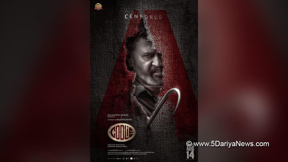 Rajinikanth, Tollywood, Entertainment, Actor, Cinema, Movie, Central Board of Film Certification, Lokesh Kanakaraj, Coolie
