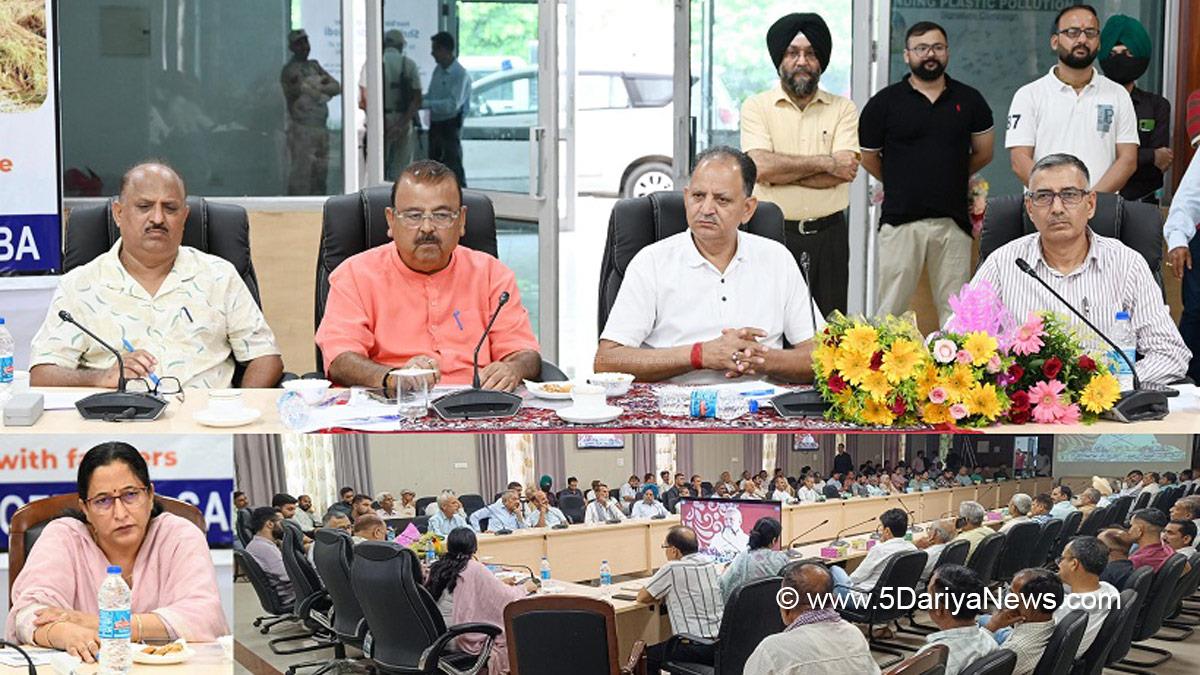 Rajesh Sharma, Rajesh Kumar Sharma, Samba, Deputy Commissioner Samba, Kashmir, Jammu And Kashmir, Jammu, District Administration Samba, Dr Devinder Kumar Manyal, BJP JK