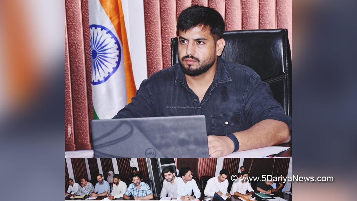 Abhishek Sharma, Rajouri, DDC Rajouri, District Development Commissioner Rajouri, Kashmir, Jammu And Kashmir, Jammu, District Administration Rajouri, Jal Jeevan Mission, JJM, Data Entry and Status Monitoring, DESM