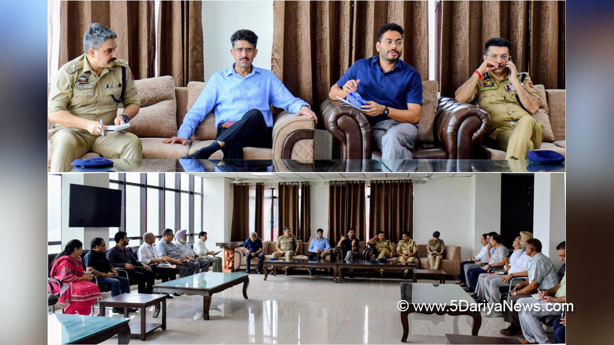 Sachin Kumar Vaishya, Jammu, Sachin Kumar Vaishay, Deputy Commissioner Jammu, Kashmir, Jammu And Kashmir, District Administration Jammu