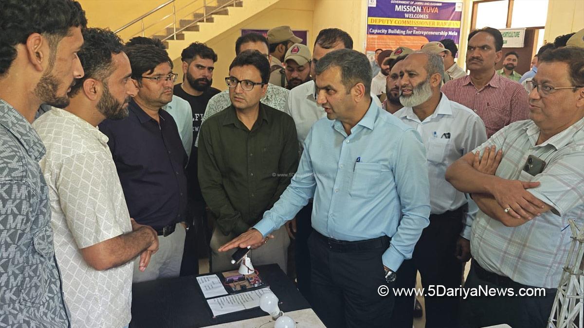 Mohammad Alyas Khan, Ramban, Deputy Commissioner Ramban, Kashmir, Jammu And Kashmir, Jammu, District Administration Ramban, District Employment and Counselling Centre, DECC, District Employment and Counselling Centre Ramban, DECC Ramban, Government Polytechnic College Chanderkote, GPC Chanderkote