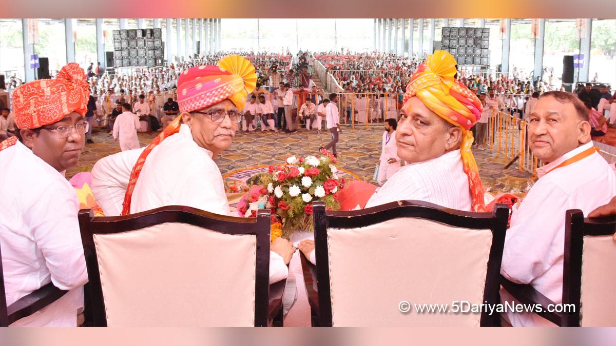 Ranbir Gangwa, Ranbir Singh Gangwa, Haryana, Bharatiya Janata Party, BJP, BJP Haryana, Jhajjar, Daksha Prajapati Jayanti, Guru Daksha Prajapati Jayanti