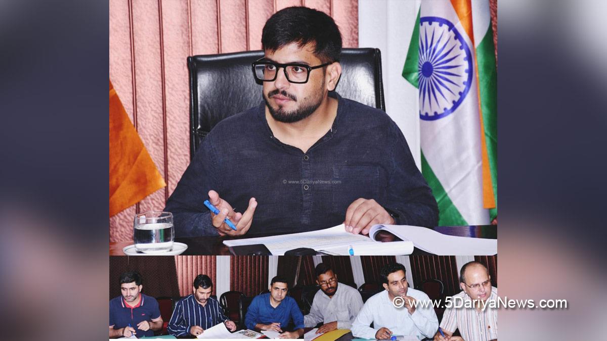 Abhishek Sharma, Rajouri, DDC Rajouri, District Development Commissioner Rajouri, Kashmir, Jammu And Kashmir, Jammu, District Administration Rajouri, Aspirational Block Programme, ABP