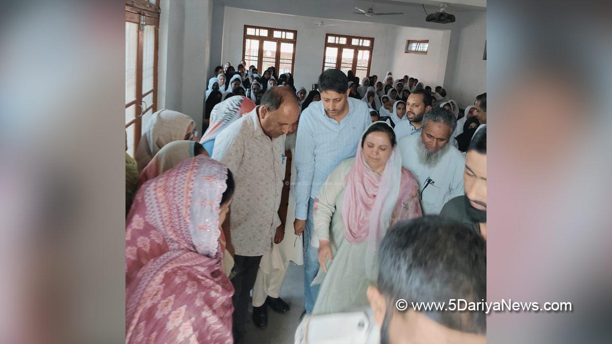 Sakeena Masood, Sakeena Itoo, Jammu and Kashmir National Conference, National Conference, Kashmir, Jammu And Kashmir, Jammu, GGHSS Surankote, GHSS Lassana