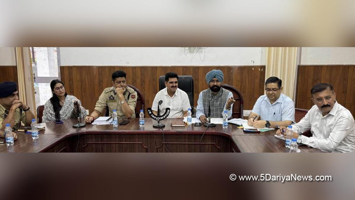 Harvinder Singh, Doda, Deputy Commissioner Doda, Kashmir, Jammu And Kashmir, Jammu, District Administration Doda, Dhananter Singh Kotwal, District Development Council, DDC, DDC Chairman of Doda