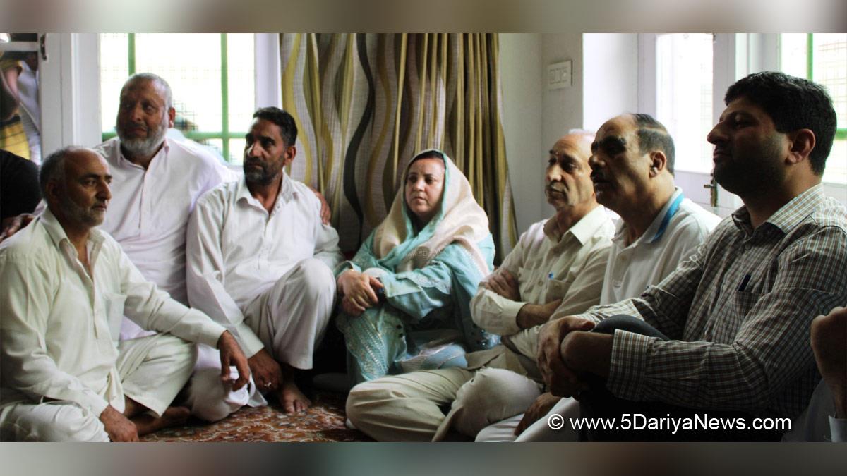 Sakeena Masood, Sakeena Itoo, Jammu and Kashmir National Conference, National Conference, Kashmir, Jammu And Kashmir, Jammu