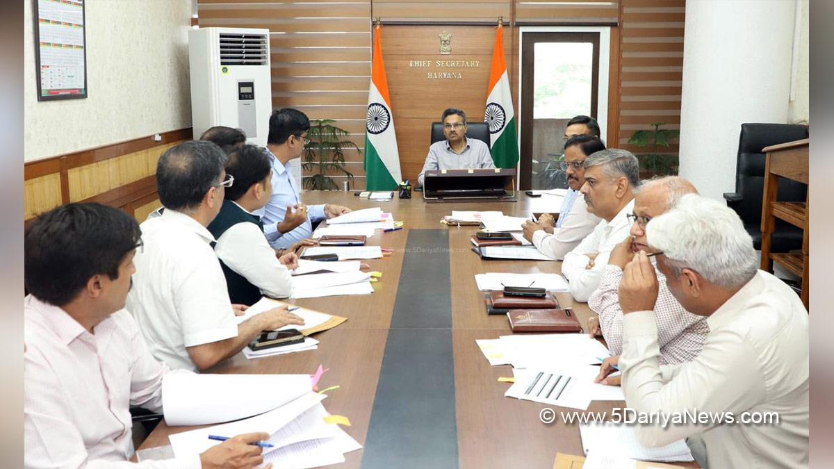 Anurag Rastogi, Chief Secretary Haryana, Haryana, KM Pandurang