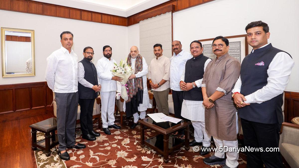 Amit Shah, Union Home Minister, BJP, Bharatiya Janata Party, Minister of Cooperation, Eknath Shinde