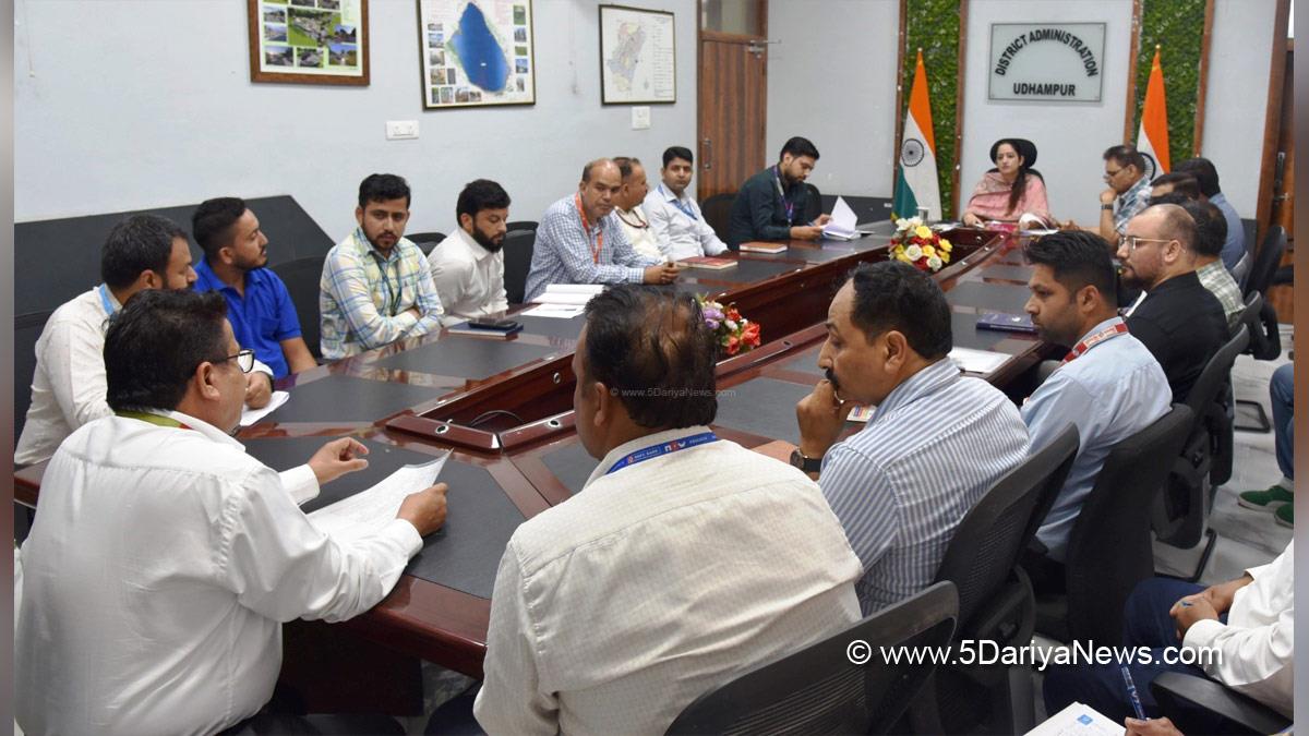 Saloni Rai, Udhampur, DDC Udhampur, District Development Commissioner Udhampur, Kashmir, Jammu And Kashmir, Jammu, District Administration Udhampur