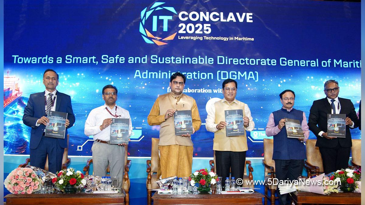 Sarbananda Sonowal, BJP, Bharatiya Janata Party, Union Minister of Ports Shipping and Waterways, Ministry of Ports Shipping and Waterways, Shantanu Thakur, IT Conclave 2025