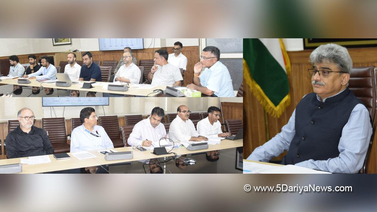 Atal Dulloo, Kashmir, Jammu And Kashmir, Jammu, Chief Secretary Kashmir, Pradhan Mantri Fasal Bima Yojana, PMFBY