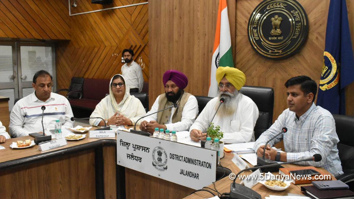 Gurmeet Khudian, Gurmeet Singh Khudian, AAP, Aam Aadmi Party, Aam Aadmi Party Punjab, AAP Punjab, Balkar Singh, Himanshu Aggarwal, Dr Himanshu Aggarwal, DC Jalandhar, Jalandhar, Deputy Commissioner Jalandhar