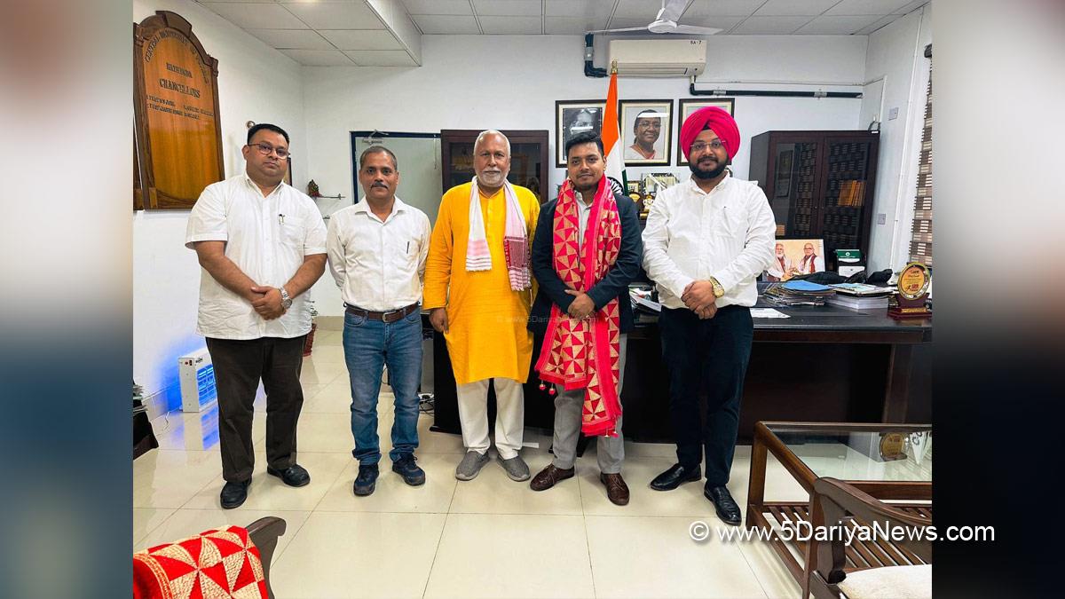 Central University of Punjab, CUPB, Bathinda, Prof Raghvendra P Tiwari