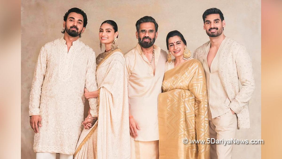 Bollywood, Entertainment, Mumbai, Actor, Cinema, Hindi Films, Movie, Mumbai News, Suniel Shetty, Athiya Shetty, Ahan Shetty, KL Rahul