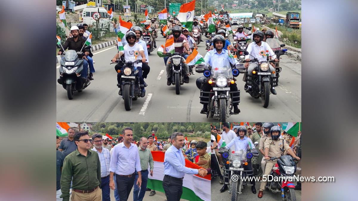 Mohammad Alyas Khan, Ramban, Deputy Commissioner Ramban, Kashmir, Jammu And Kashmir, Jammu, District Administration Ramban, Har Ghar Tiranga, Independence Day, Independence Day 2025, 79th Independence Day