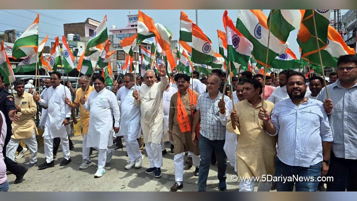 Ranbir Gangwa, Ranbir Singh Gangwa, Haryana, Bharatiya Janata Party, BJP, BJP Haryana, Hisar, Har Ghar Tiranga