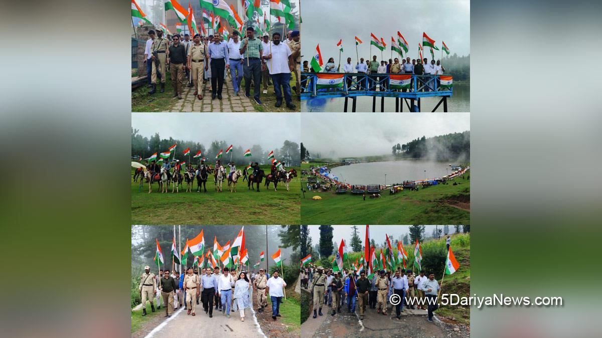 Mohammad Alyas Khan, Ramban, Deputy Commissioner Ramban, Kashmir, Jammu And Kashmir, Jammu, District Administration Ramban, Tiranga Rally, Har Ghar Tiranga