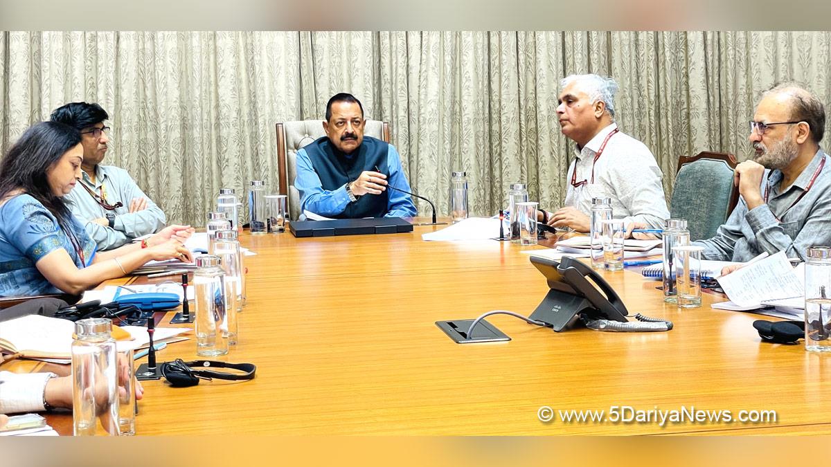 Dr Jitendra Singh, Bharatiya Janata Party, BJP, Union Minister of Earth Sciences, Survey Village and Mapping with Improvised Technology in Village Areas, SVAMITVA