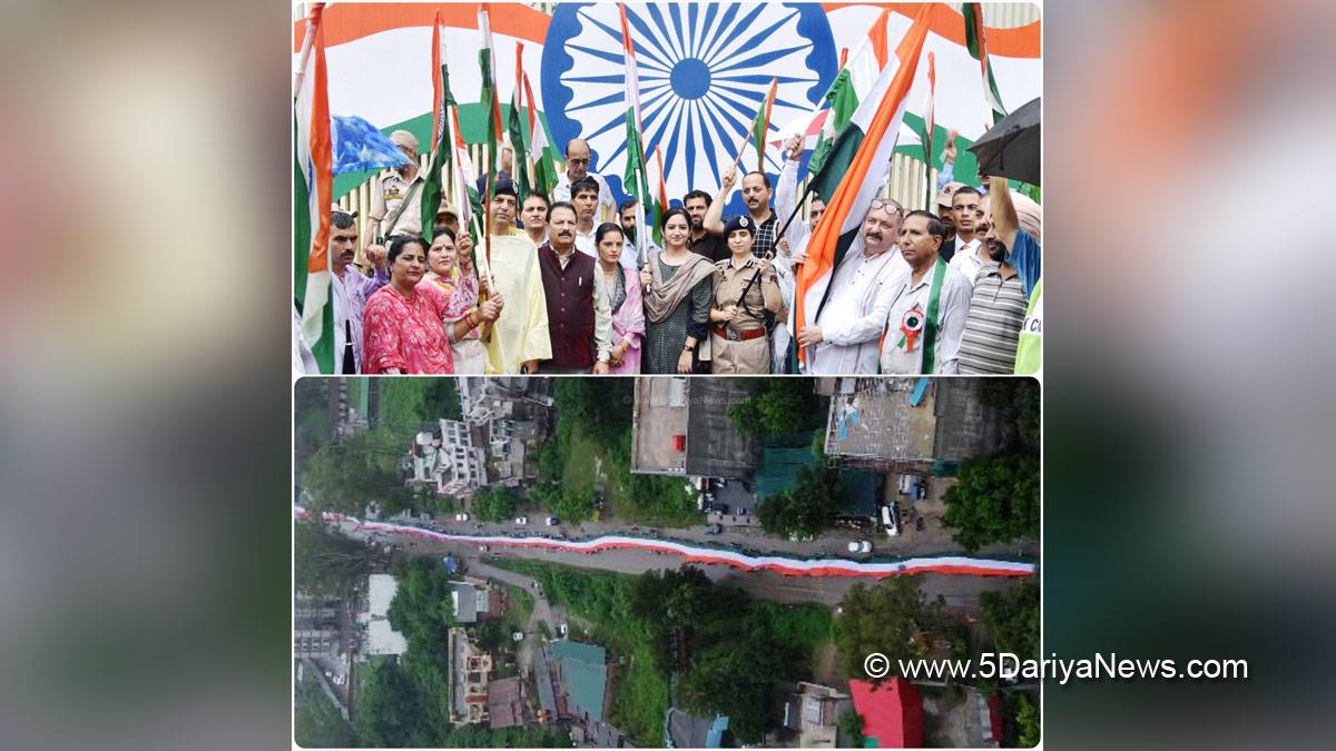 Saloni Rai, Udhampur, DDC Udhampur, District Development Commissioner Udhampur, Kashmir, Jammu And Kashmir, Jammu, District Administration Udhampur, Sarah Rizvi, Tiranga Rally, Har Ghar Tiranga