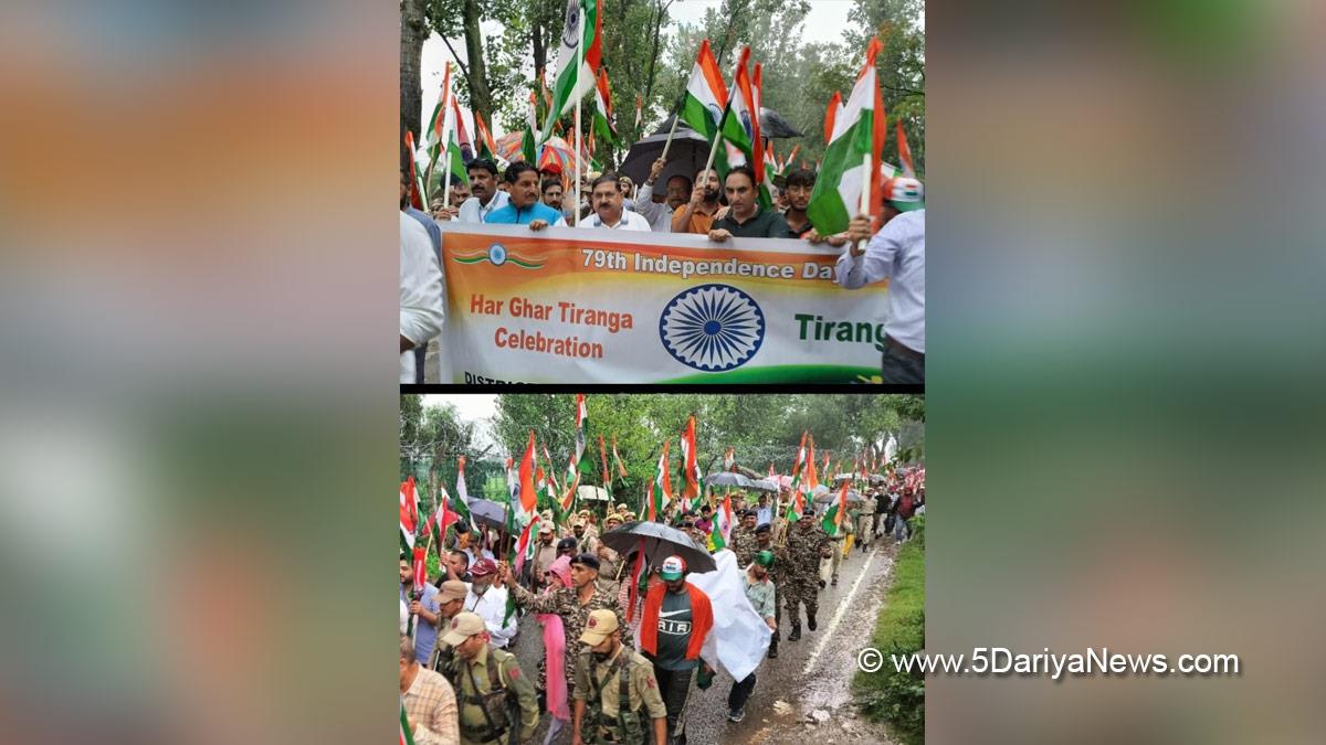 Ashok Kumar Sharma, Poonch, Deputy Commissioner Poonch, Kashmir, Jammu And Kashmir, Jammu, District Administration Poonch, Har Ghar Tiranga