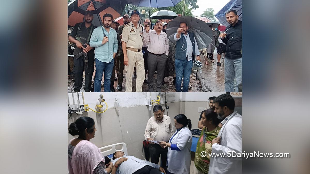 Ashok Kumar Sharma, Poonch, Deputy Commissioner Poonch, Kashmir, Jammu And Kashmir, Jammu, District Administration Poonch, Shafket Hussain Batt, SSP Poonch