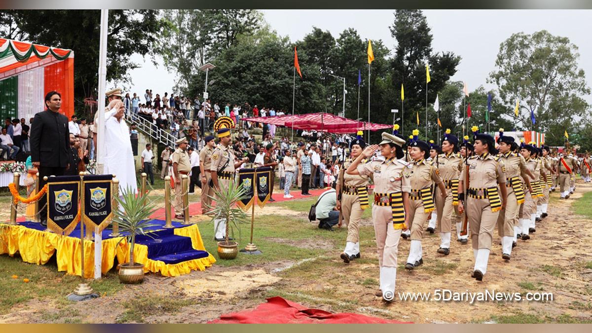 Chander Kumar, Himachal Pradesh, Himachal, Congress, Indian National Congress, Himachal Congress, Shimla, Hemraj Bairwa, Himachal Admin, Deputy Commissioner Kangra, Himachal Pradesh, DC Kangra, Independence Day, Independence Day 2025, 79th Independence Day