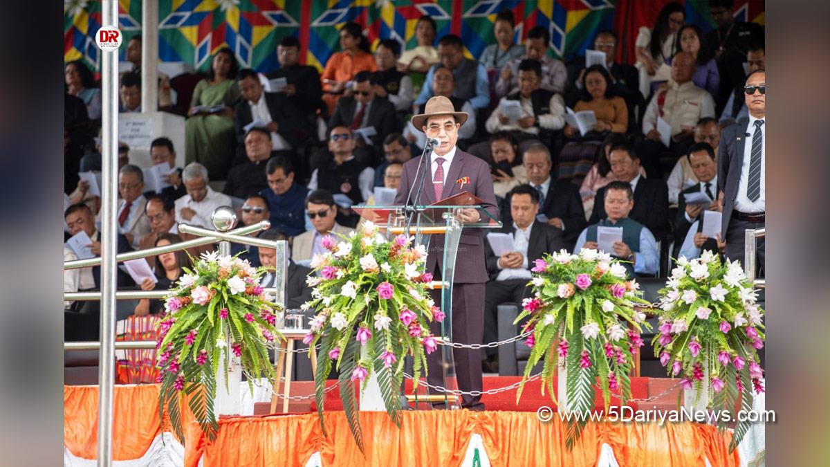 Lalduhoma, Aizawl, Mizoram, Chief Minister of Mizoram, Zoram Nationalist Party, Zoram Peoples Movement, Independence Day, Independence Day 2025, 79th Independence Day