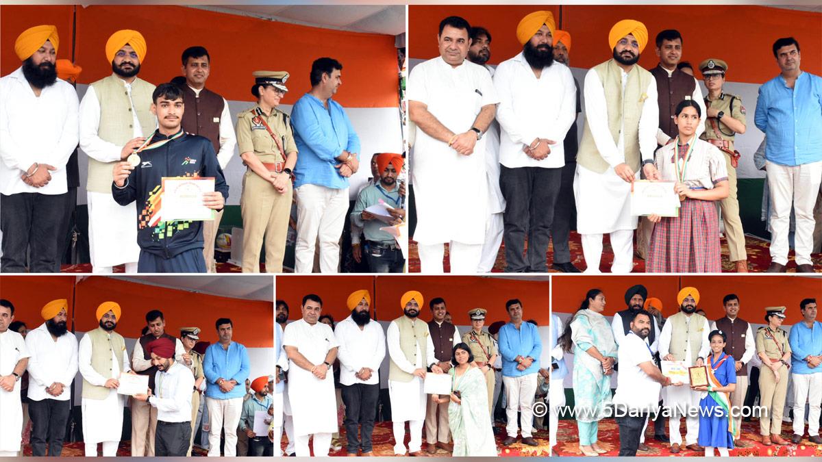 Tarunpreet Singh Sond, AAP, Aam Aadmi Party, AAP Punjab, Aam Aadmi Party Punjab,Government of Punjab, Punjab Government, Independence Day, Independence Day 2025, 79th Independence Day, Himanshu Aggarwal, Balkar Singh