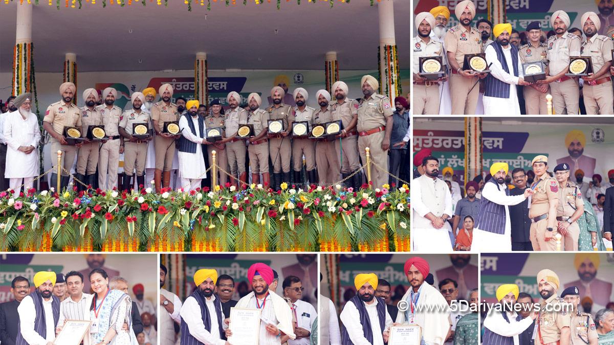 Bhagwant Mann, Bhagwant Singh Mann, AAP, Aam Aadmi Party, Aam Aadmi Party Punjab, AAP Punjab, Government of Punjab, Punjab Government, Punjab, Chief Minister Of Punjab, Independence Day, Independence Day 2025, 79th Independence Day