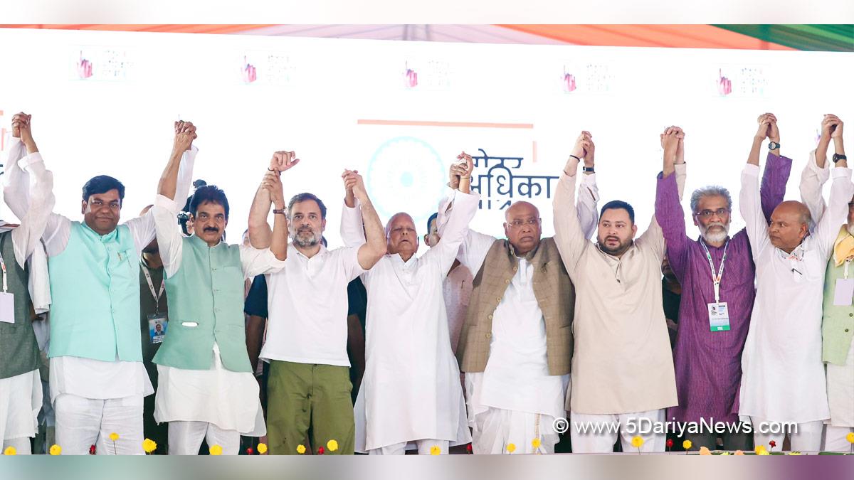 Rahul Gandhi, Indian National Congress, Congress, All India Congress Committee,Congress Working Committee, CWC, Tejashwi Yadav, Mallikarjun Kharge