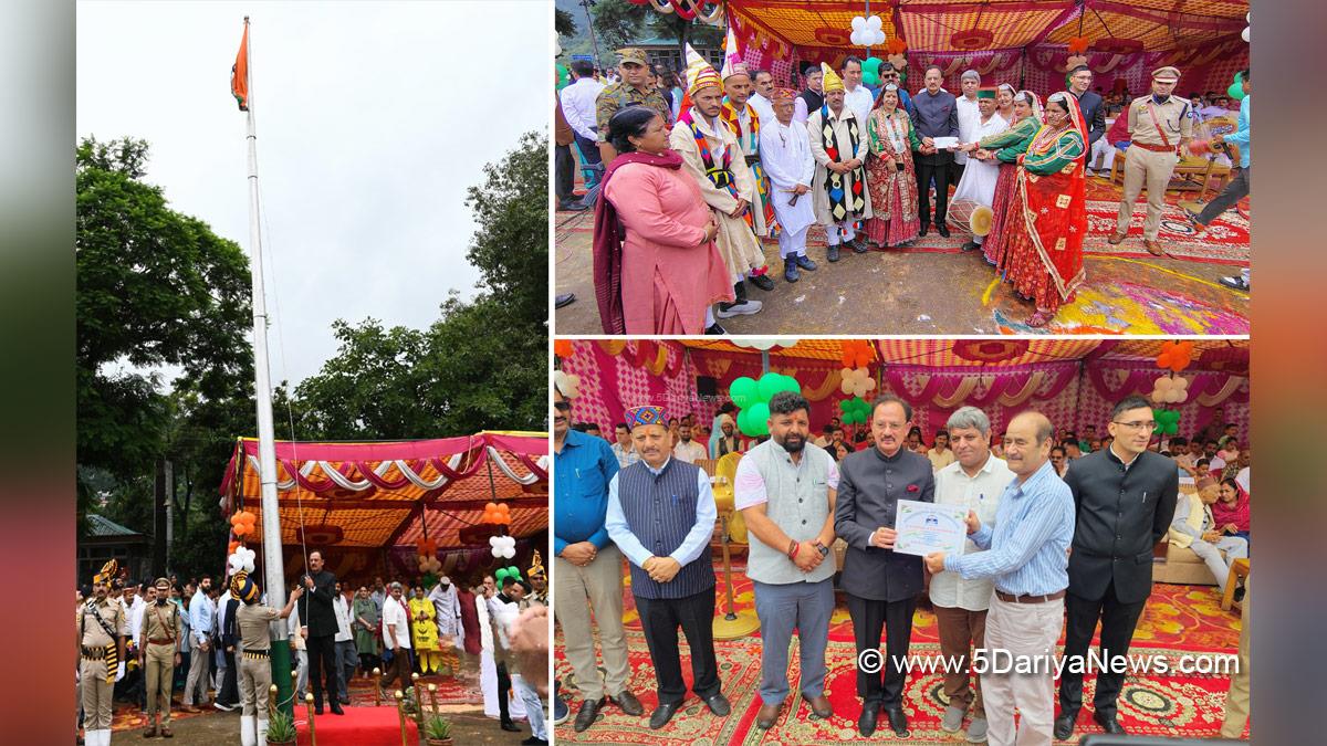 Harshwardhan Chauhan, Himachal Pradesh, Himachal, Congress, Indian National Congress, Himachal Congress, Shimla, Mukesh Repswal, Himachal Admin, Himachal Pradesh, Himachal, Chamba, Independence Day, Independence Day 2025, 79th Independence Day