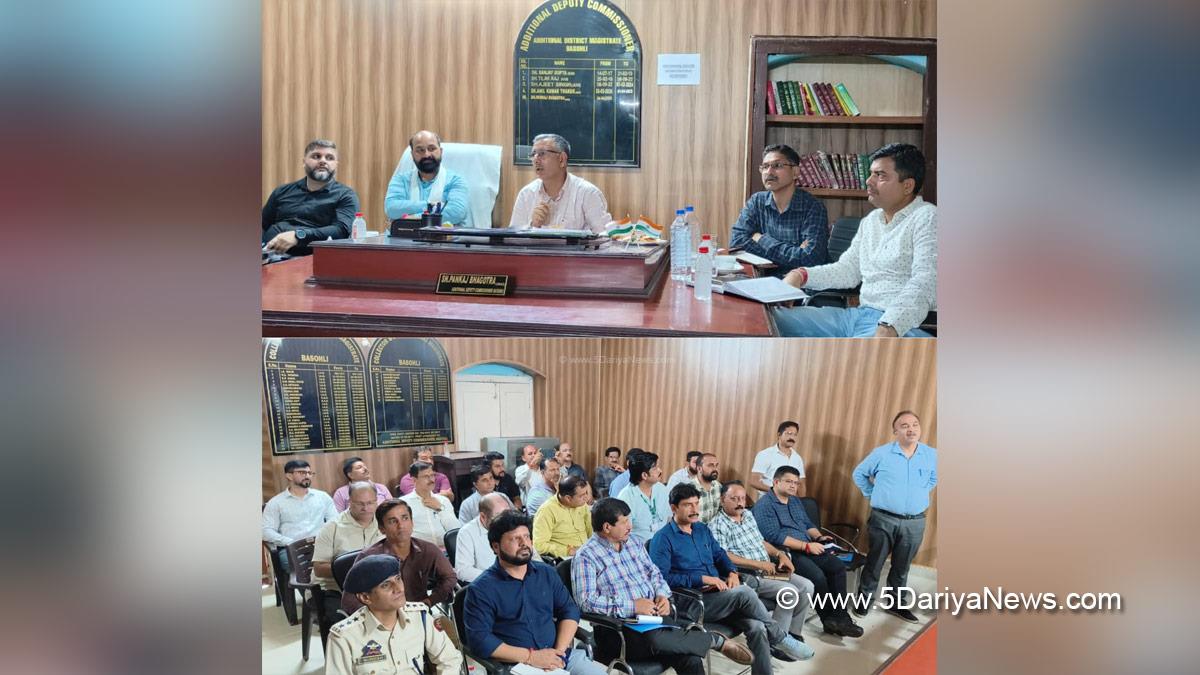 Rajesh Sharma, Rajesh Kumar Sharma, Kathua, DC Kathua, Deputy Commissioner Kathua, Kashmir, Jammu And Kashmir, Jammu, District Administration Kathua