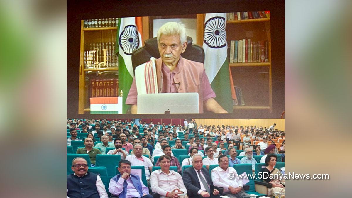 Manoj Sinha, Lieutenant Governor JK, Raj Bhavan, Jammu, Srinagar, Kashmir, Jammu And Kashmir, Shri Mata Vaishno Devi University