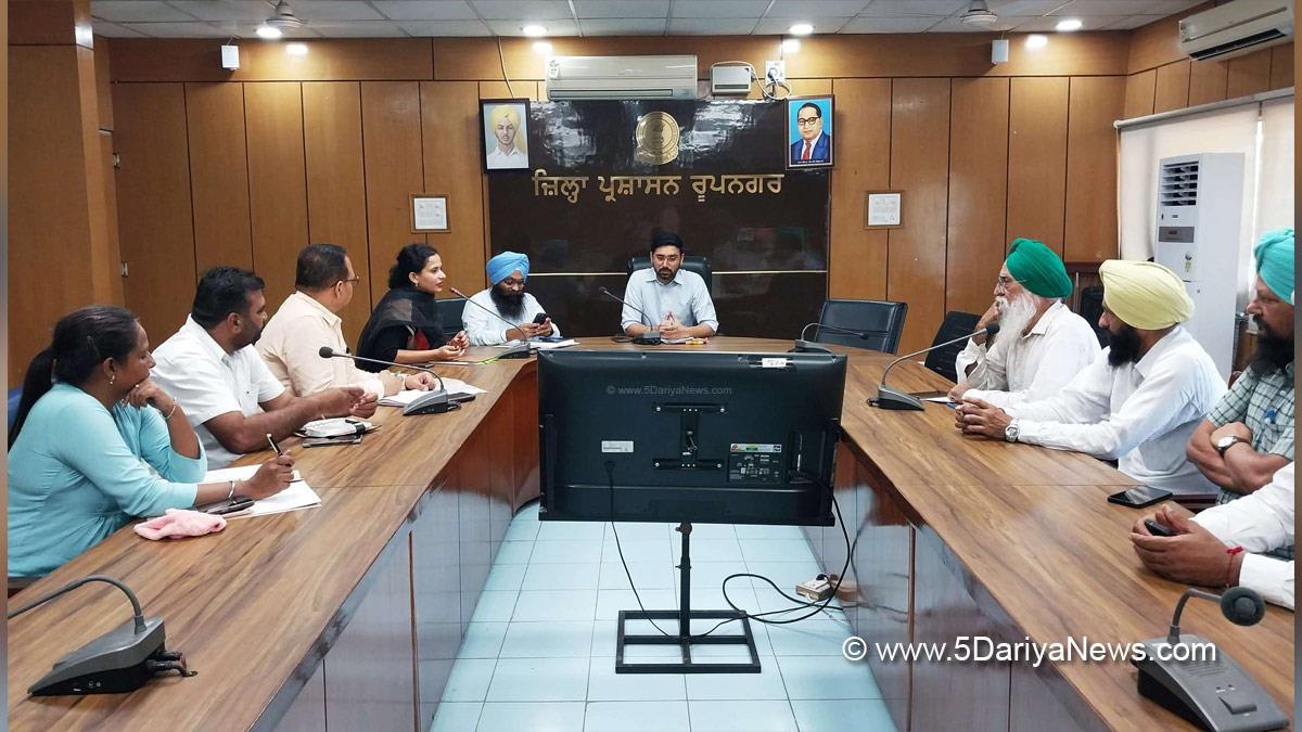 Varjeet Walia, DC Ropar, Deputy Commissioner Ropar, Rupnagar, Ropar    
