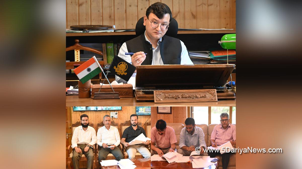 Minga Sherpa, Baramulla, DC Baramulla, Deputy Commissioner Baramulla, Kashmir, Jammu And Kashmir, Jammu, District Administration Baramulla, Jammu and Kashmir Rural Employment Generation Programme, JKREGP, District Level Task Force Committee, DLTFC