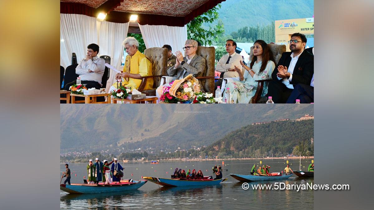 Omar Abdullah, Chief Minister of JK, Jammu and Kashmir National Conference, National Conference, Srinagar, Kashmir, Jammu And Kashmir, Jammu, Raksha Nikhil Khadse, Raksha Khadse, Bharatiya Janata Party, BJP, Manoj Sinha, Satish Sharma