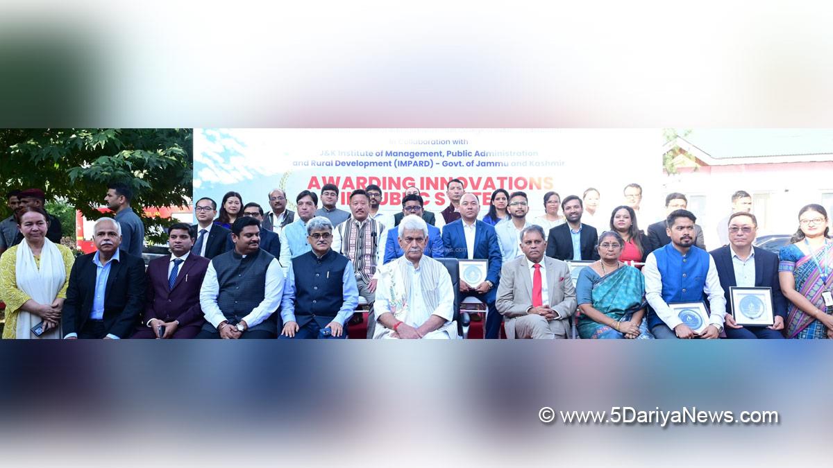 Manoj Sinha, Lieutenant Governor JK, Raj Bhavan, Jammu, Srinagar, Kashmir, Jammu And Kashmir, Atal Dulloo
