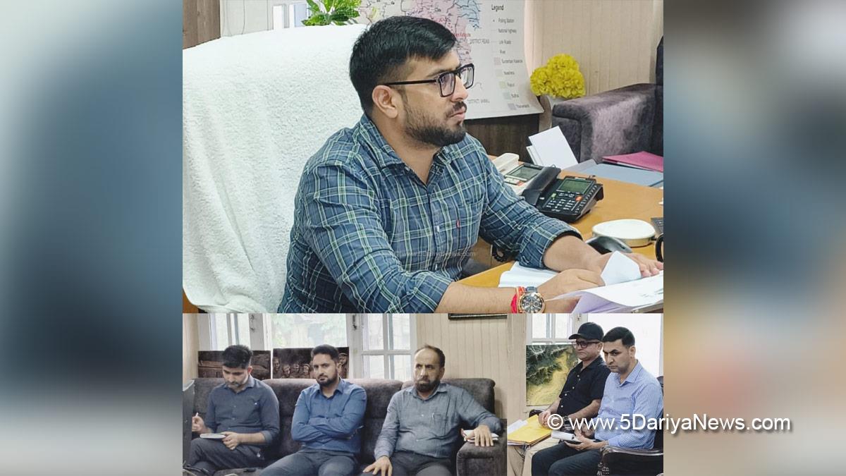 Abhishek Sharma, Rajouri, DDC Rajouri, District Development Commissioner Rajouri, Kashmir, Jammu And Kashmir, Jammu, District Administration Rajouri