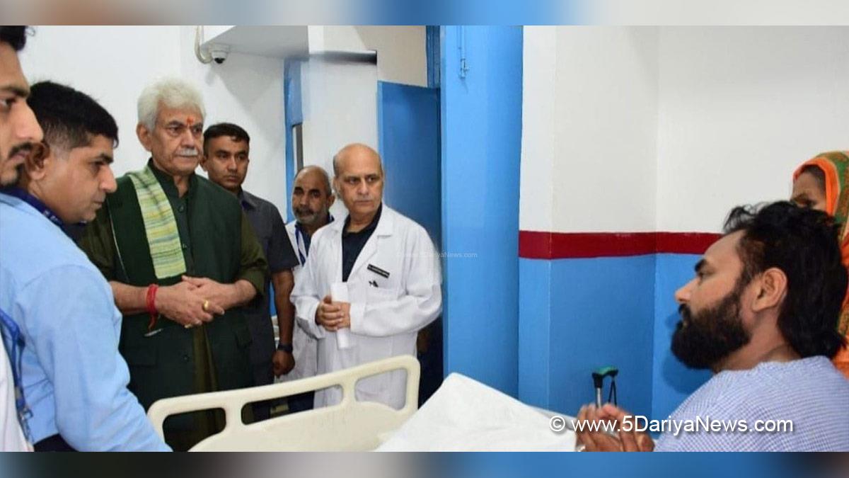 Manoj Sinha, Lieutenant Governor JK, Raj Bhavan, Jammu, Srinagar, Kashmir, Jammu And Kashmir, Government Medical College Jammu, GMC Jammu