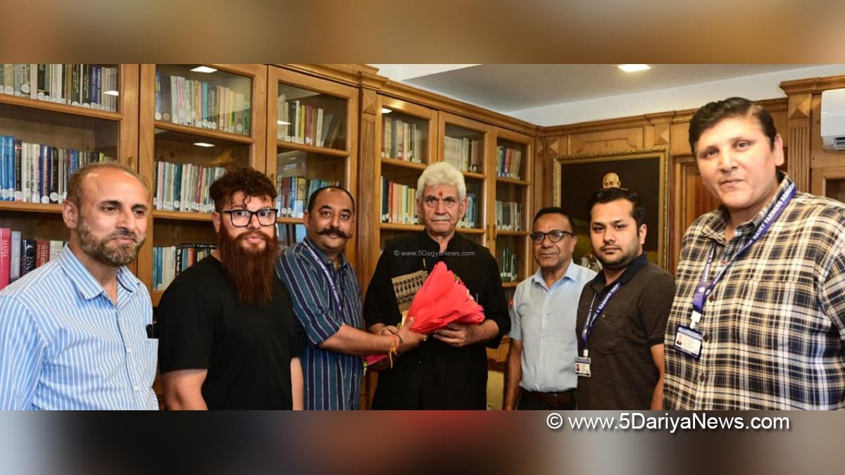 Manoj Sinha, Lieutenant Governor JK, Raj Bhavan, Jammu, Srinagar, Kashmir, Jammu And Kashmir