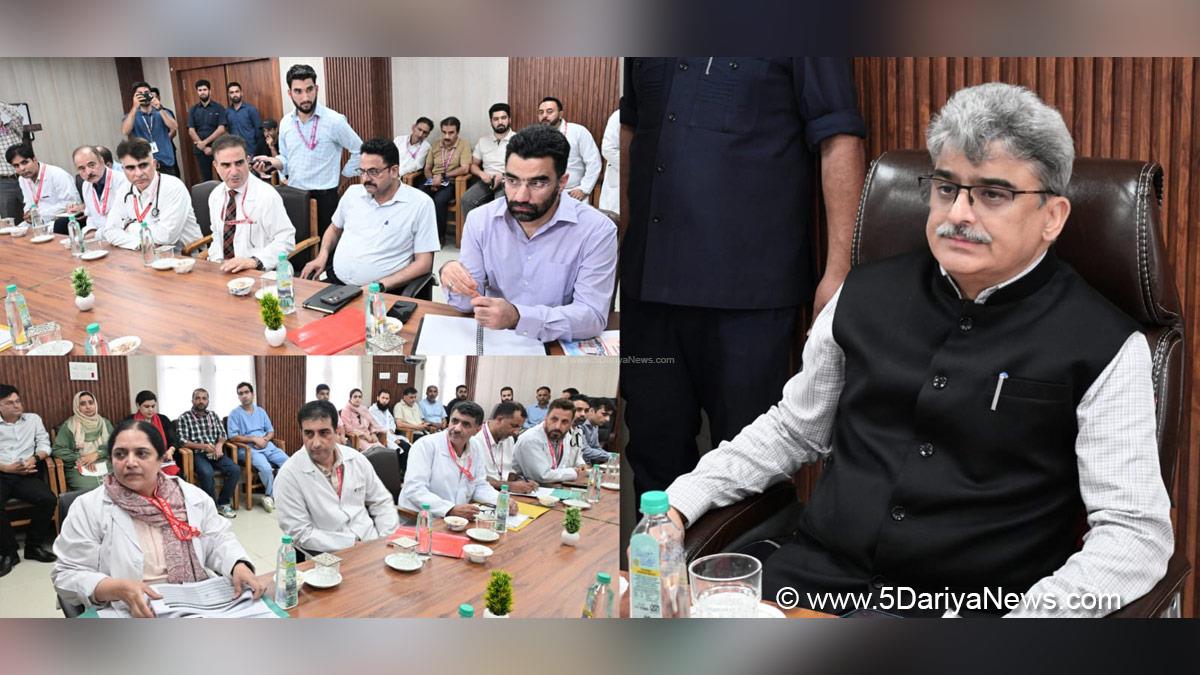Atal Dulloo, Kashmir, Jammu And Kashmir, Jammu, Chief Secretary Kashmir, Dr Syed Abid Rasheed, Dr Syed Abid Rasheed Shah