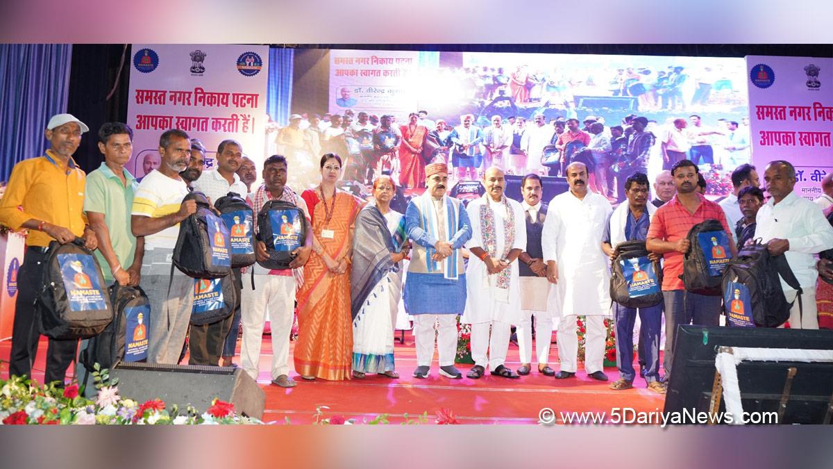 Dr Virendra Kumar, Dr Virendra Kumar Khatik, BJP, Bharatiya Janata Party, National Action for Mechanized Sanitation Ecosystem, NAMASTE