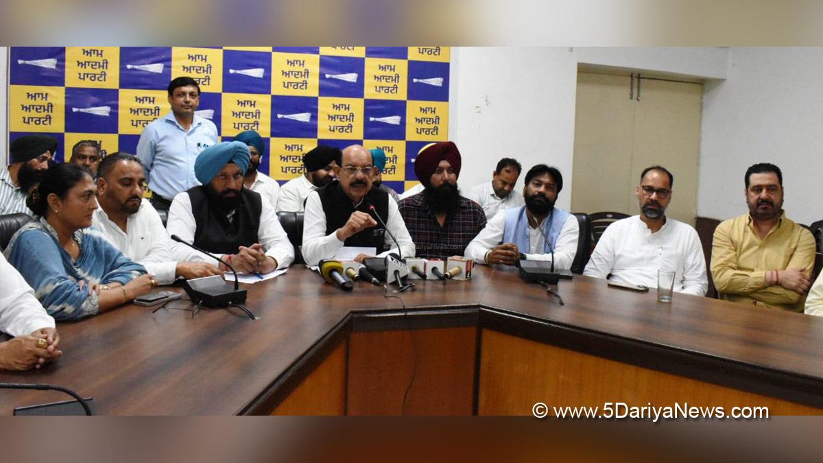 Mohinder Bhagat, AAP, Aam Aadmi Party, Aam Aadmi Party Punjab, AAP Punjab, Government of Punjab, Punjab Government, Balkar Singh, Pawan Kumar Tinu, Jalandhar