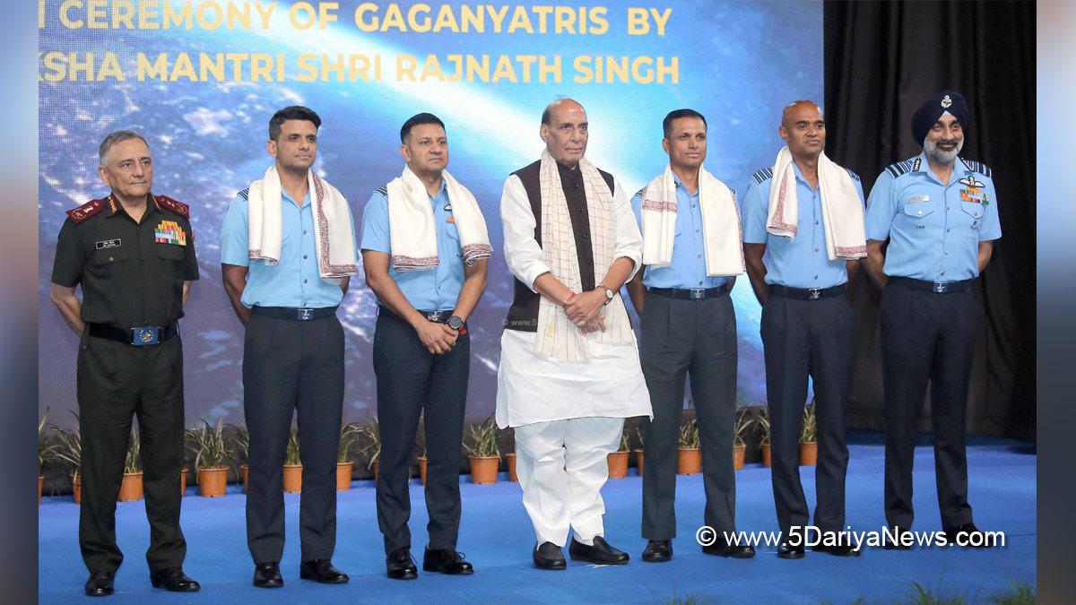 Rajnath Singh, Union Defence Minister, Defence Minister of India, BJP, Bharatiya Janata Party, Shubhanshu Shukla, PB Nair, Ajit Krishnan, Ajit Krishnan