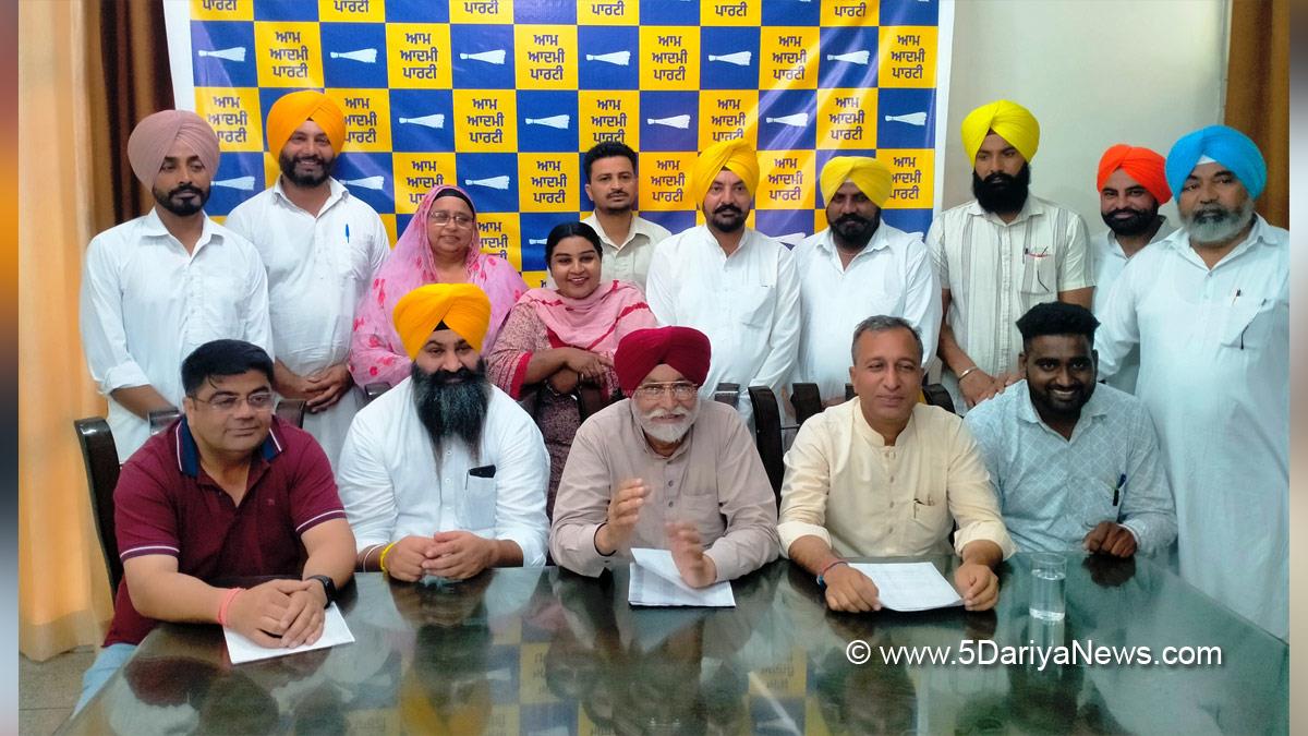 Principal Budh Ram, AAP, Aam Aadmi Party, Aam Aadmi Party Punjab, AAP Punjab, Dr Vijay Singla
