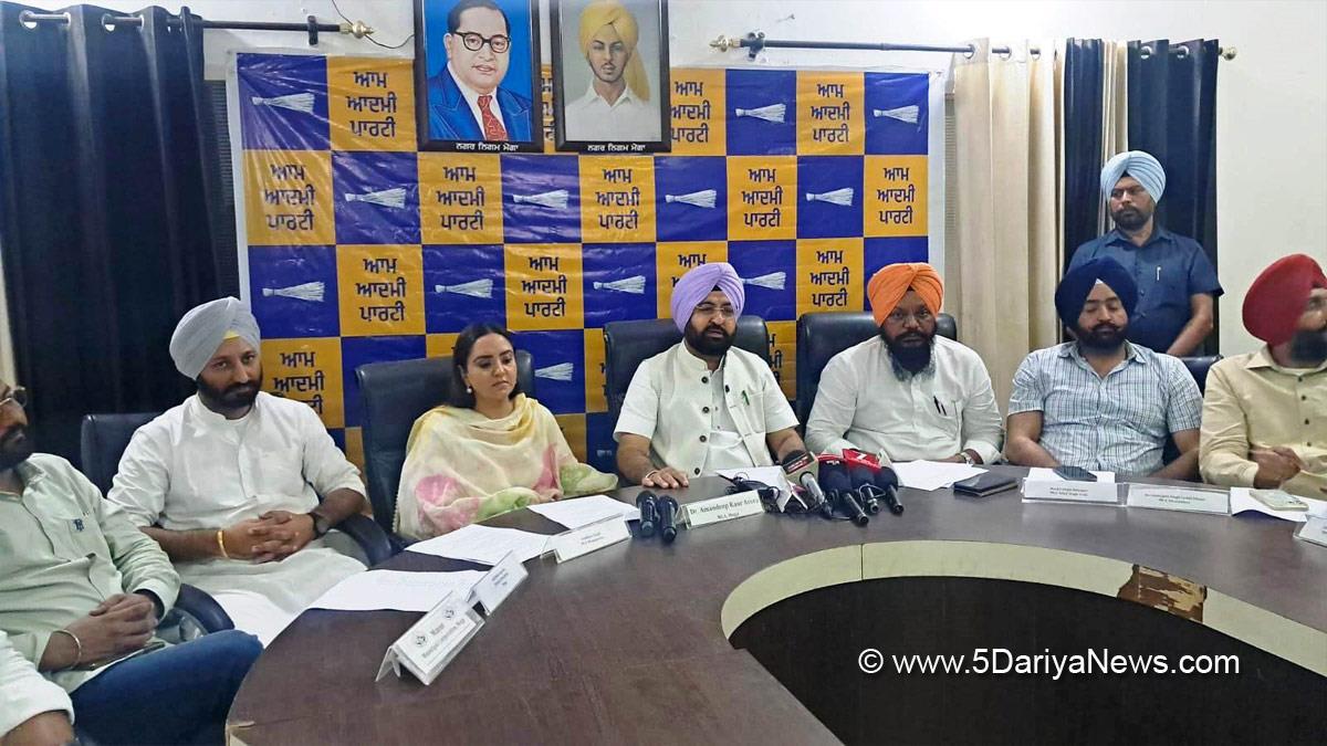 Hardeep Singh Mundian, AAP, Aam Aadmi Party, Aam Aadmi Party Punjab, AAP Punjab, Government of Punjab, Punjab Government, Amandeep Kaur Arora, Amritpal Singh Sukhanand, Devinderjeet Singh Laddi Dhose, Manjit Singh Bilaspur